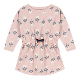GIRLS' TULIP PRINTED DRESS