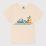 TODDLER GIRLS' SCREEN PRINTED T-SHIRT