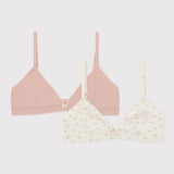 GIRLS' 2 PACK BRAS