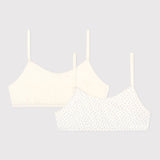 GIRLS' 2 PACK BRAS