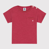 BABY BOYS' PLAIN JERSEY T-SHIRT