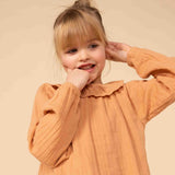 GIRLS' COTTON MUSLIN BLOUSE