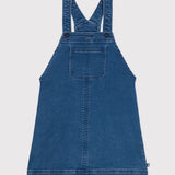 TODDLER GIRLS' DENIM PINAFORE