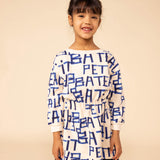 GIRLS' GRAPHIC PRINTED DRESS