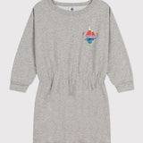 GIRLS' BRUSHED FLEECE DRESS
