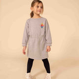 GIRLS' BRUSHED FLEECE DRESS