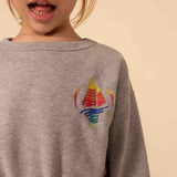 GIRLS' BRUSHED FLEECE DRESS