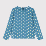 GIRLS' FLORAL PRINT T-SHIRT