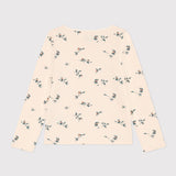 TODDLER GIRLS' FLORAL PRINT L/S T-SHIRT