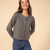 WOMENS' TUBE KNIT CARDIGAN