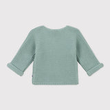 BABIES' KNITTED CARDIGAN