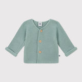 BABIES' KNITTED CARDIGAN