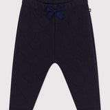 BABIES' QUILTED TUBE KNIT PANTS