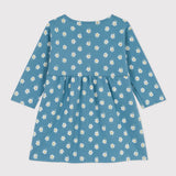 BABY GIRLS' FLORAL JERSEY DRESS