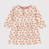 BABY GIRLS' FLORAL TUBIC DRESS