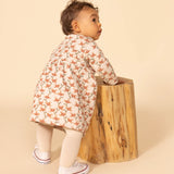 BABY GIRLS' FLORAL TUBIC DRESS