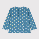 BABY GIRLS' FLORAL PRINT L/S T-SHIRT