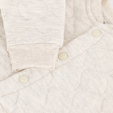 BABIES' VARSITY TUBE KNIT JACKET