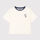WOMENS' SNOOPY BOXY T-SHIRT