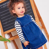 BABY GIRLS' DENIM DRESS