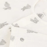 BABIES' BUNNY PRINT TUBIC ROMPER