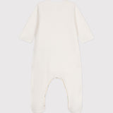 BABIES' VELOUR HEART ROMPER