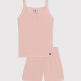 GIRLS' COTTON & LYOCELL SHORT PYJAMAS