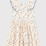 GIRLS' SPOTTY POPLIN DRESS