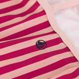 TODDLER GIRLS' CANDY STRIPED BATHERS
