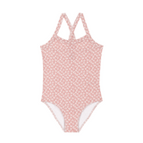 GIRLS' FLORAL PRINT BATHERS