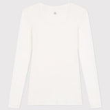 WOMENS' 3/4 SLEEVE SCOOP T-SHIRT