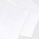2 PACK TODDLER BOYS' CLASSIC WHITE BOXER SHORTS