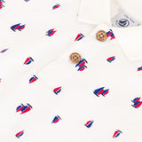 BABIES' FINE JERSEY POLO SHIRT