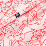 BABY GIRLS' CHERRY PRINT SHORTALLS