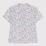 GIRLS' FLORAL PRINT BLOUSE