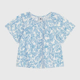 TODDLER GIRLS' CHERRY PRINT BLOUSE