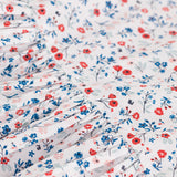 GIRLS' FLORAL COTTON S/S DRESS