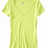 WOMENS' LIGHTWEIGHT V NECK T-SHIRT