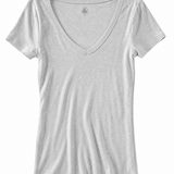 WOMENS' LIGHTWEIGHT V NECK T-SHIRT