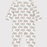 BABIES' TRACTOR FOOTLESS ROMPER