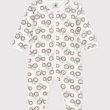 BABIES' TRACTOR FOOTLESS ROMPER