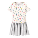 GIRLS' DOUBLE KNIT DRESS