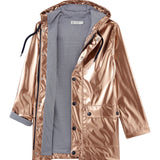 WOMENS' CIRE RAINCOAT