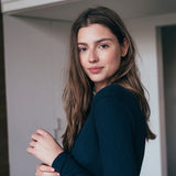 WOMENS' L/S COTTON, WOOL & SILK BODYSUIT