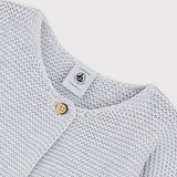 BABIES' GARTER STITCH CARDIGAN