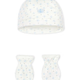 BABIES' BONNET & BOOTIES SET