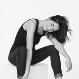 WOMENS' CREW TANK - BLACK