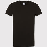 WOMENS' CREW T-SHIRT - BLACK