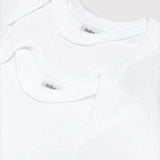 2 PACK BABIES' WHITE L/S BODYSUITS