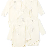 5 PACK BABIES' L/S BODYSUITS